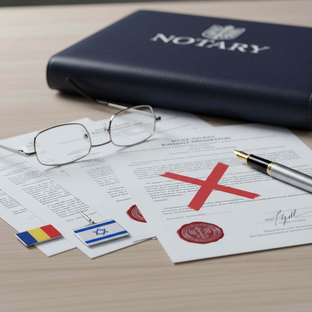 תמונה המייצגת את הנושא: טעויות נפוצות בתרגום נוטריוני לרומנית שעלולות לעכב את האזרחות. תמונה ראשית - טעויות נפוצות בתרגום נוטריוני לרומנית שעלולות לעכב את האזרחות.