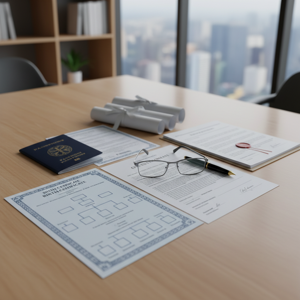 אזרחות מולדובנית לצאצאים: אלו מסמכים צריך להציג עבור הילדים והנכדים? (פונה לדור השני והשלישי המבקש דרכון). - תמונת המחשה מקצועית המציגה את נושא המאמר