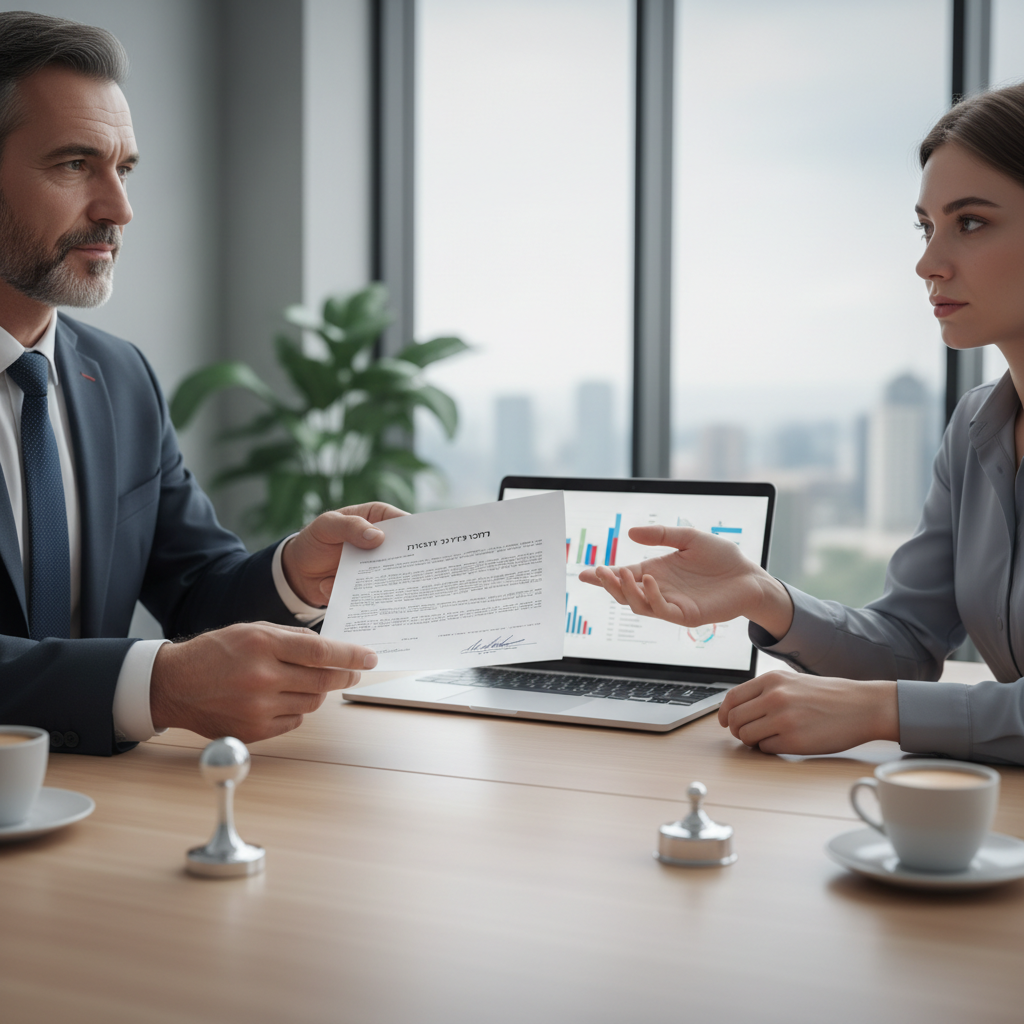 נוטריון דובר רומנית – למה חשוב שהנוטריון יבין את שפת המקור ולא רק המתרגם? - תמונת המחשה מקצועית המציגה את נושא המאמר