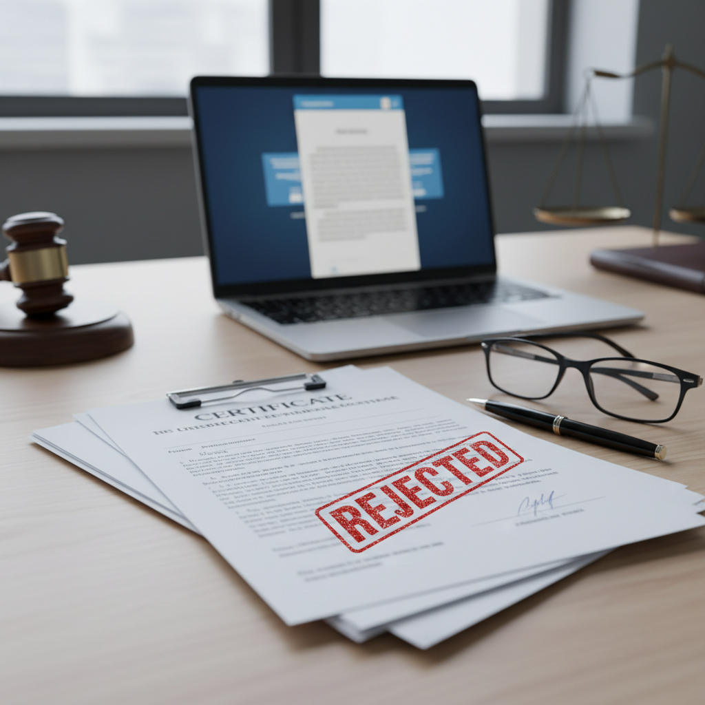 טעויות נפוצות בתרגום תעודת לידה לרומנית שגורמות לדחיית הבקשה. - תמונת המחשה מקצועית המציגה את נושא המאמר