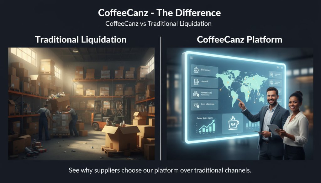 CoffeeCanz vs Traditional Liquidation Comparison
