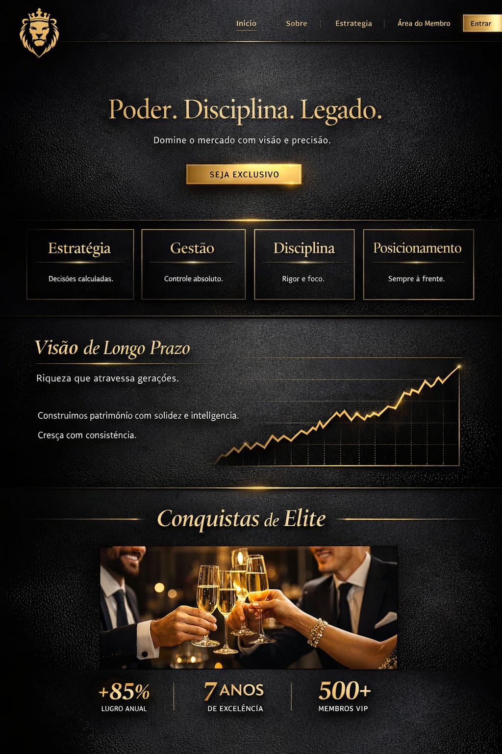 IMPERIUM Aureus Invest template preview