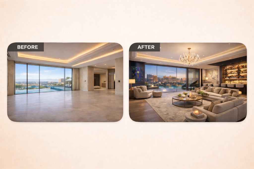 Hotel/Resort Suite — Transformation