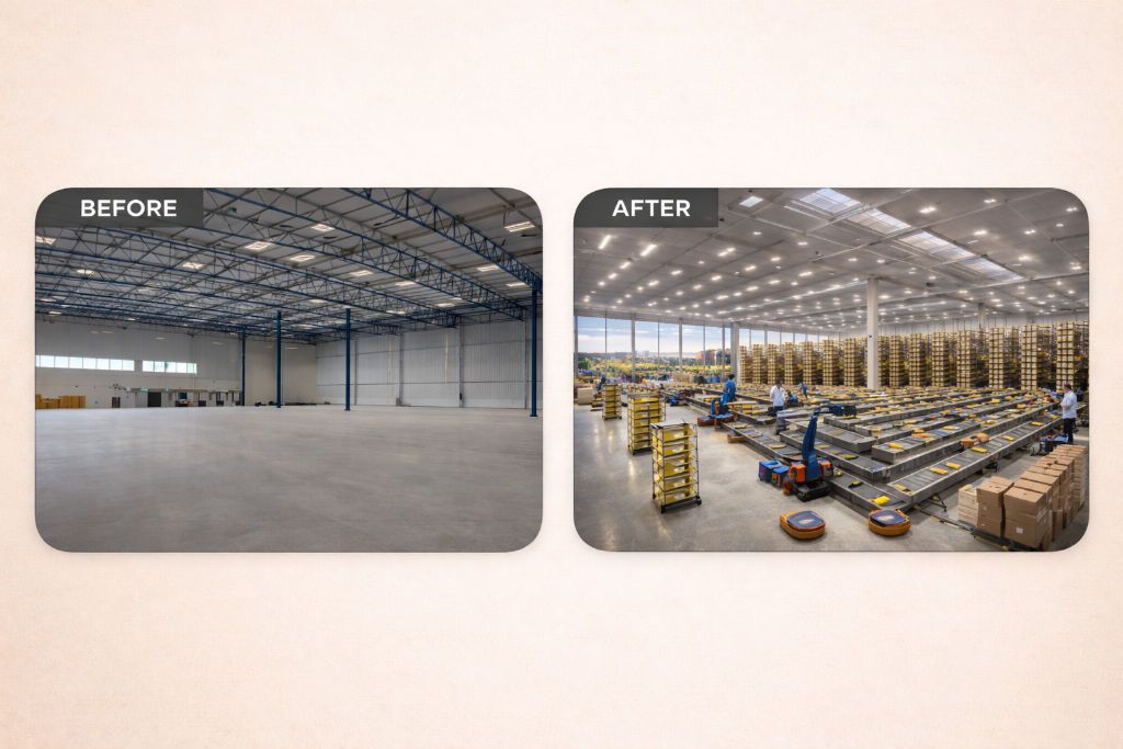 Warehouse/Industrial — Transformation