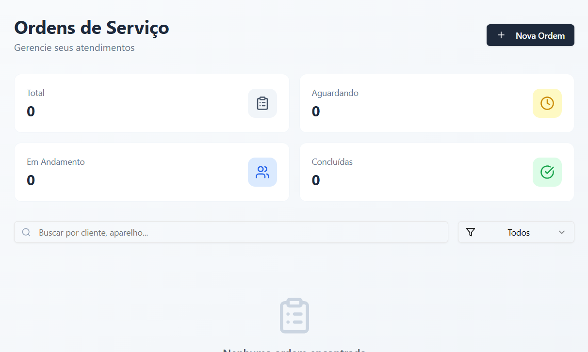 Conserte OS template preview