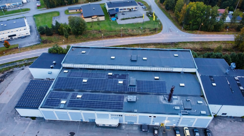 Fabrikkutvendig visning