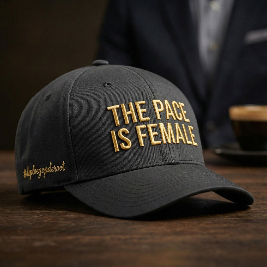 Cap "The Pace Is Female"
