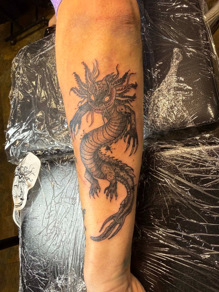 Dragon tattoo design