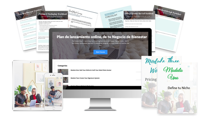 Plan de lanzamiento online, de tu Negocio de Bienestar