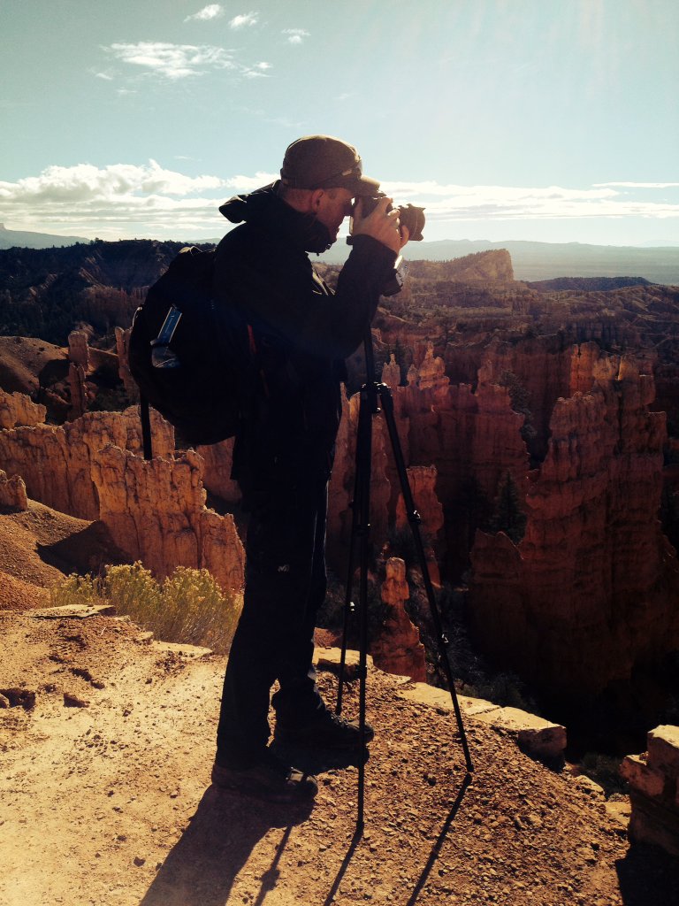Arnaud Lesne - Photographe d'art au travail