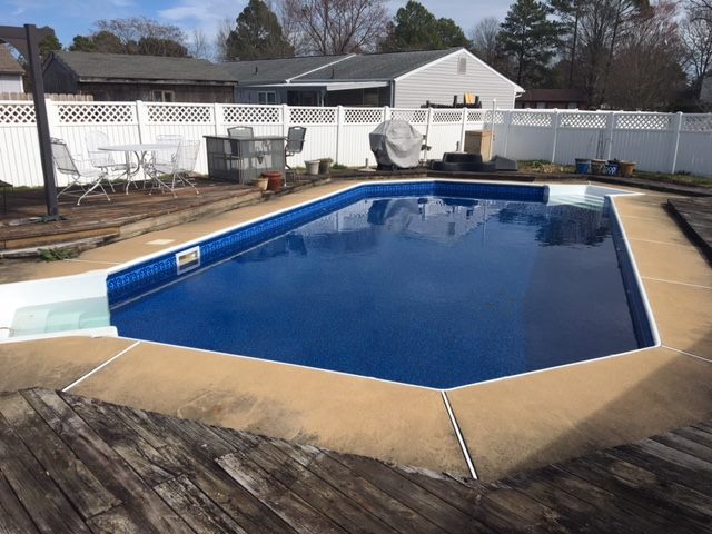 Pool Liners installation