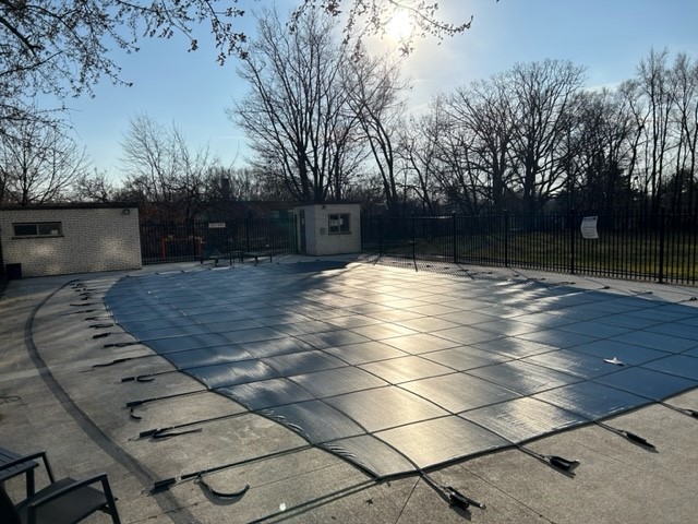 Pool Safety Covers installation example 19