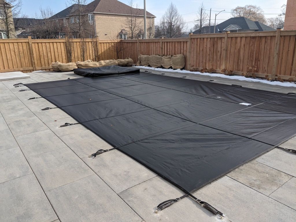 Pool Safety Covers installation example 8