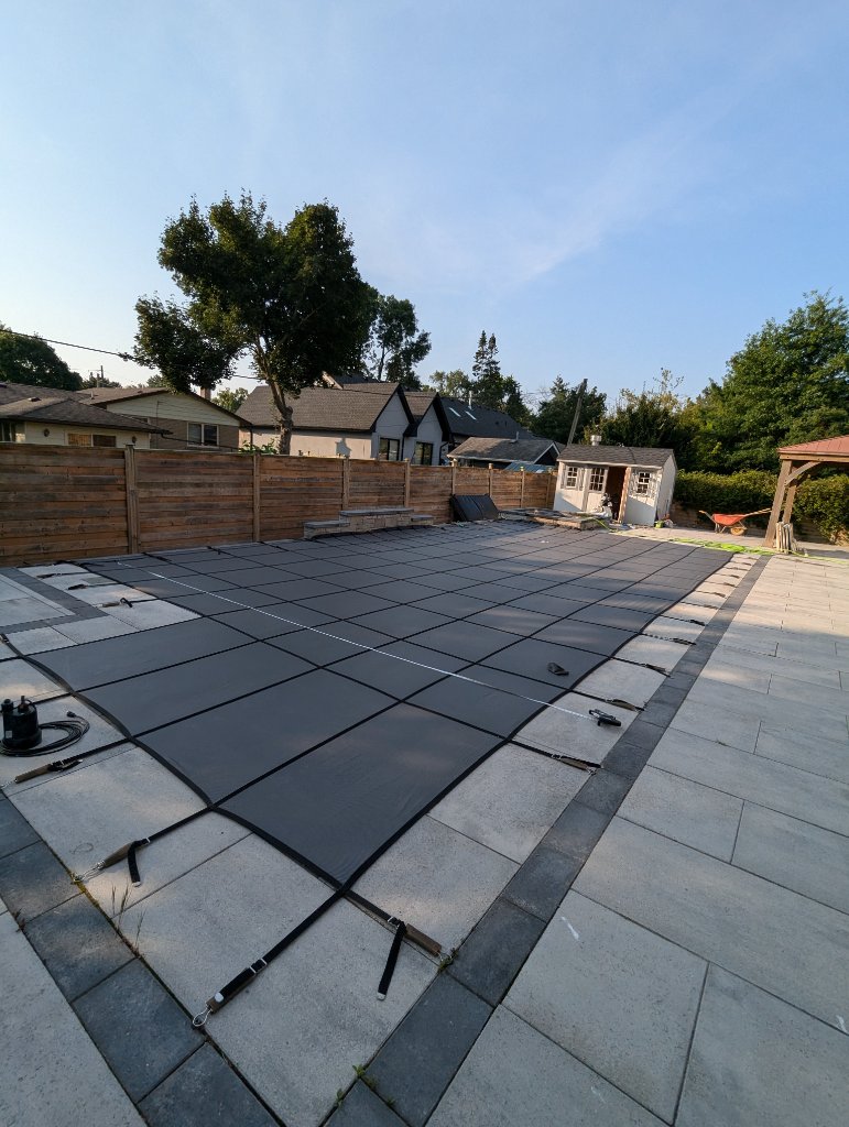Pool Safety Covers installation example 23