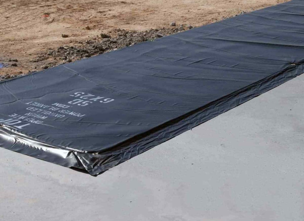Curing Blankets installation