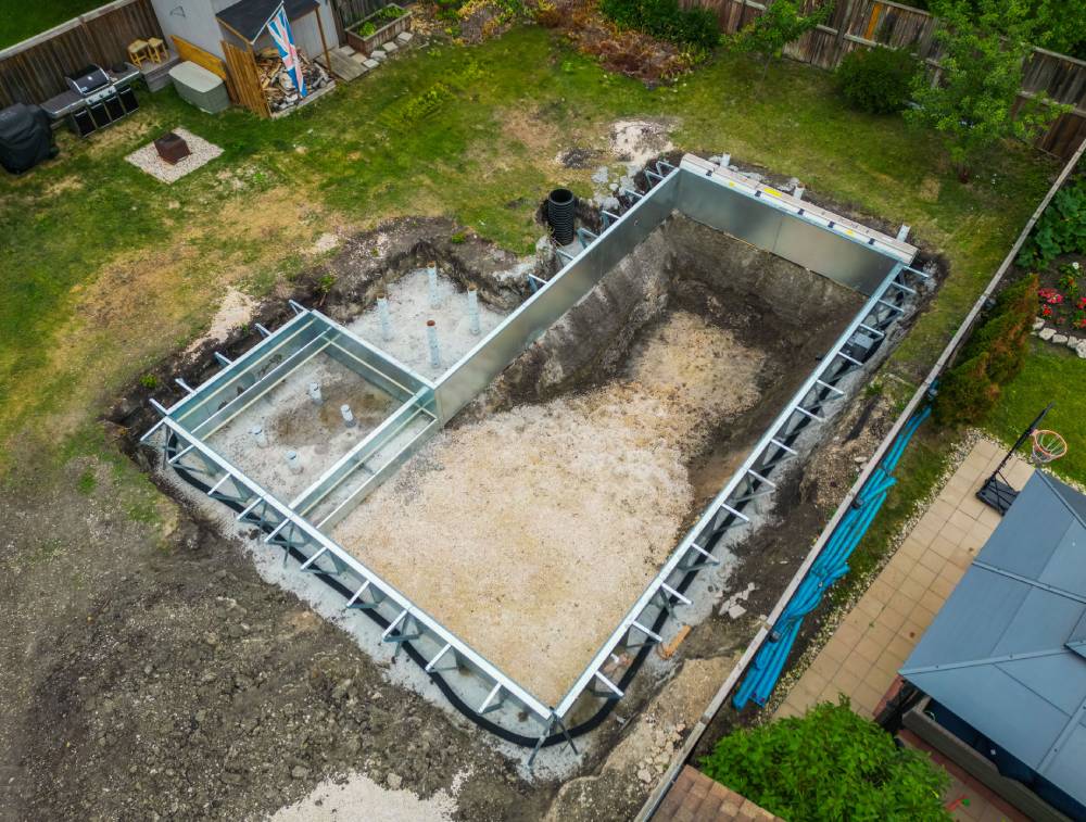 Steel Pool Kits installation