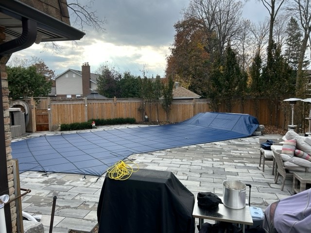 Pool Safety Covers installation example 7