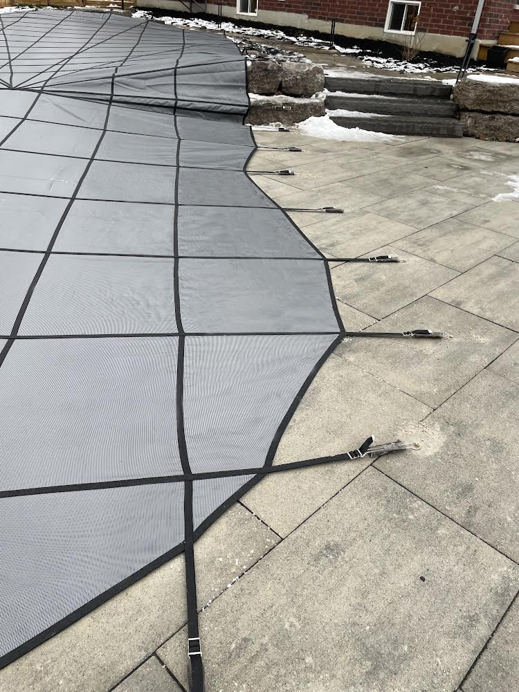 Pool Safety Covers installation example 12