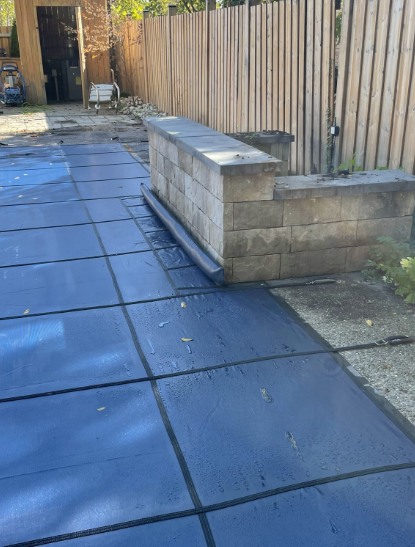 Pool Safety Covers installation example 14