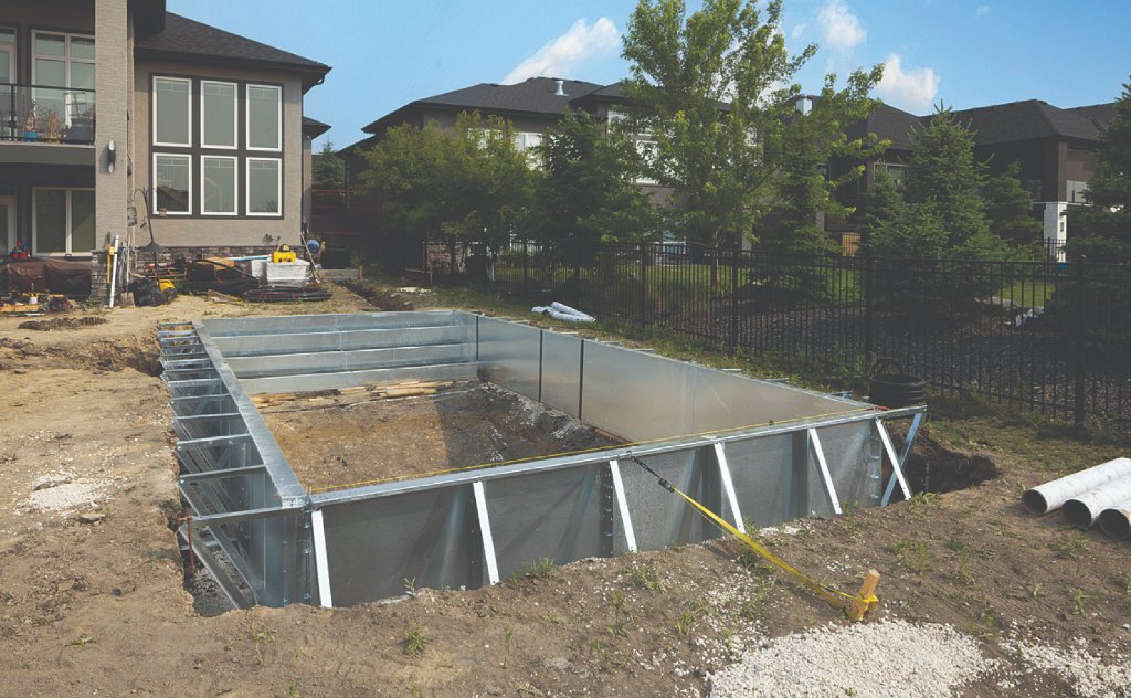 Steel Pool Kits installation