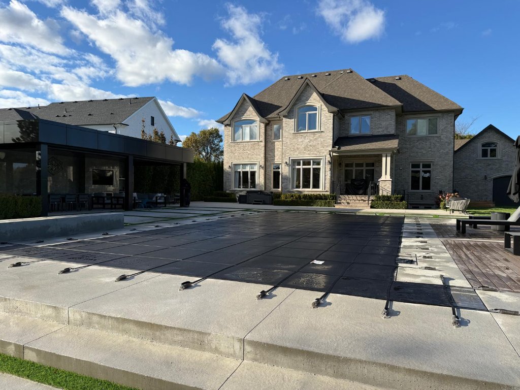 Pool Safety Covers installation example 10