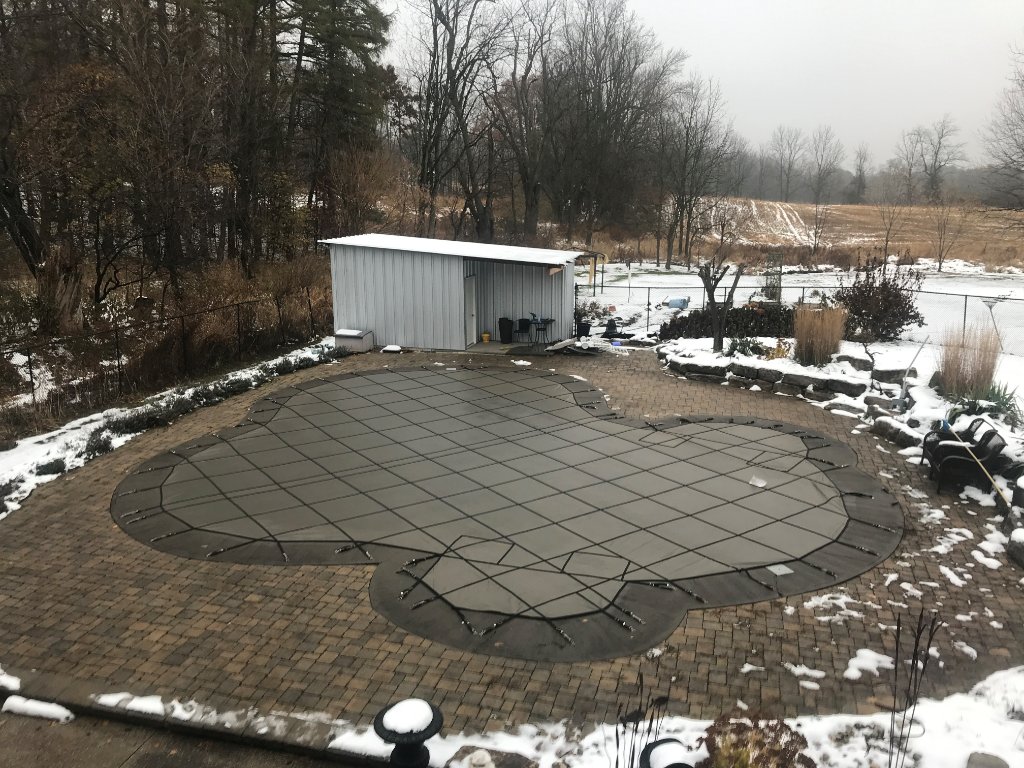 Pool Safety Covers installation example 17