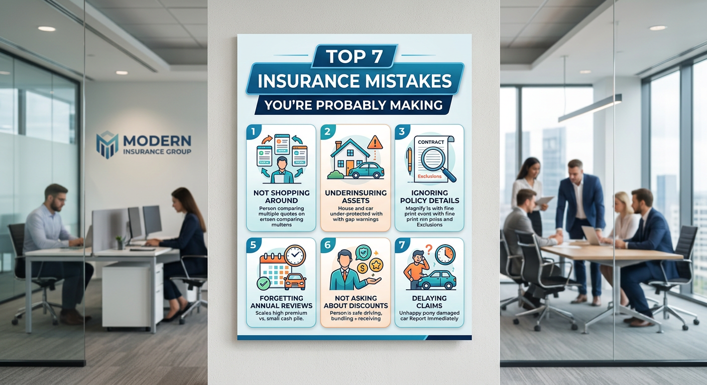 "Top 7 Insurance Mistakes You're Probably Making"