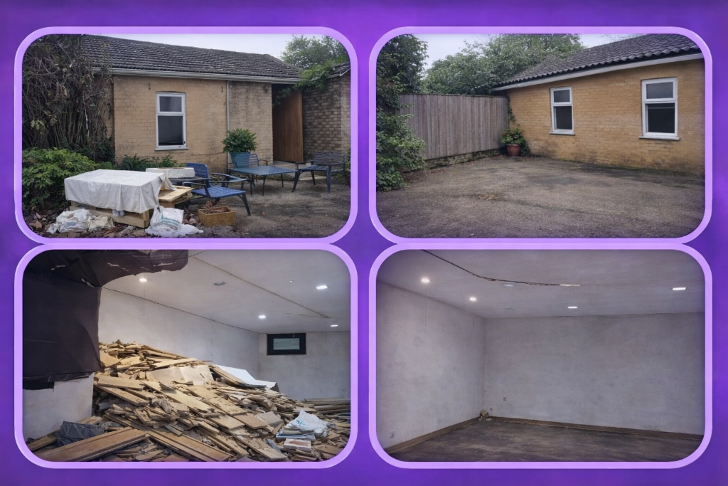 Garden Rubbish Removal London - Before and After Rubbish Removal Clearance Results