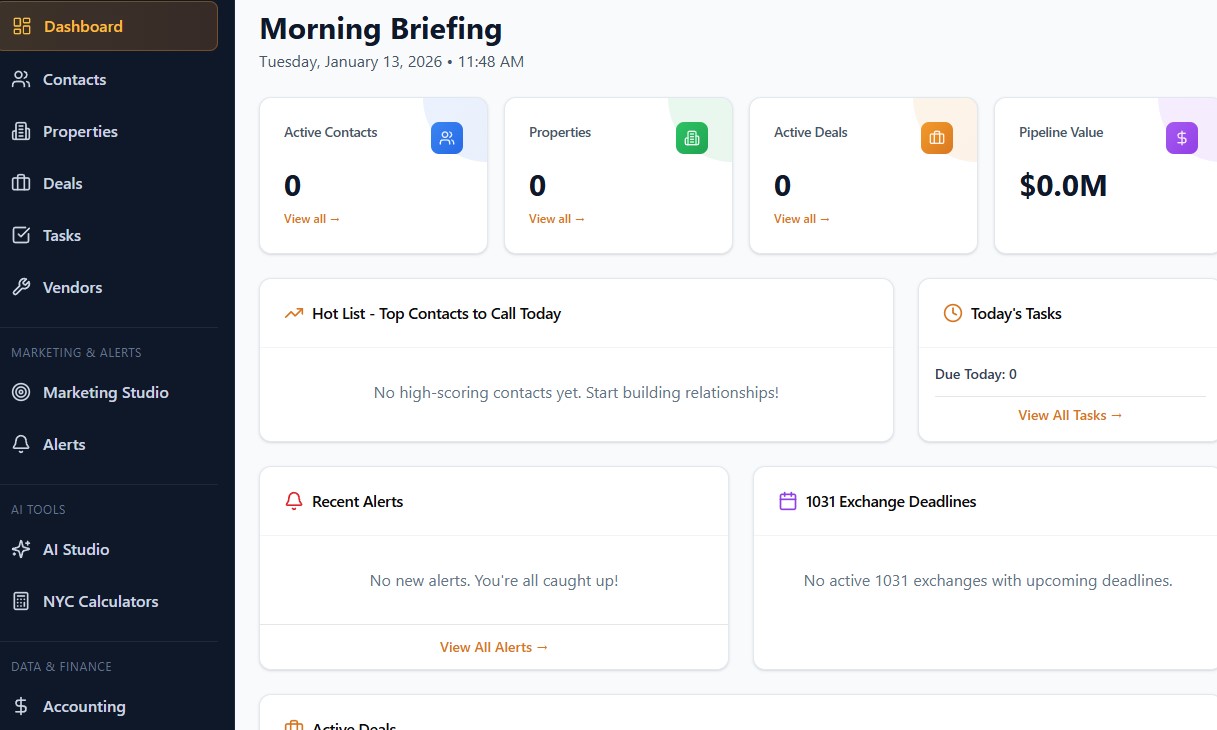 M-CRM template preview