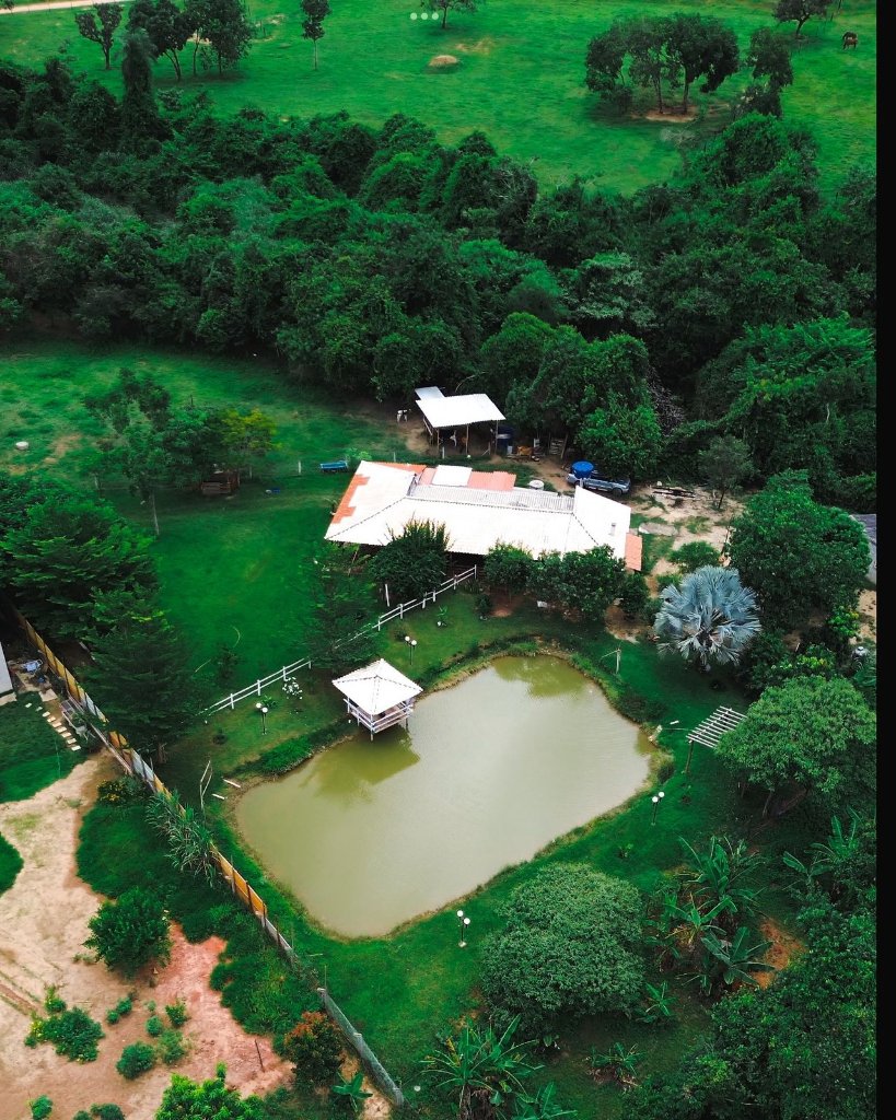 Vista aérea Estância das Águas