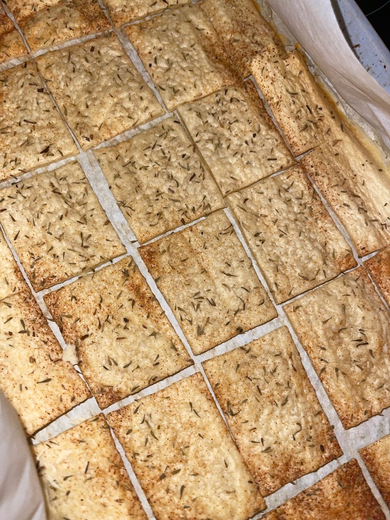 Sourdough Crackers