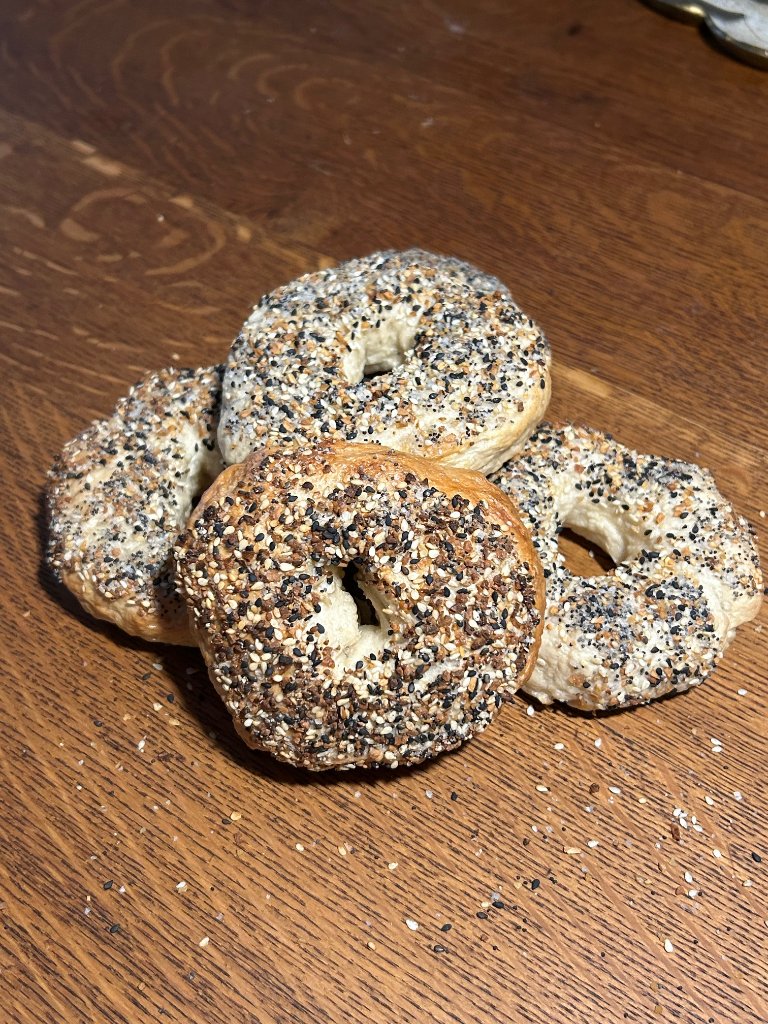 Everything Sourdough Bagel