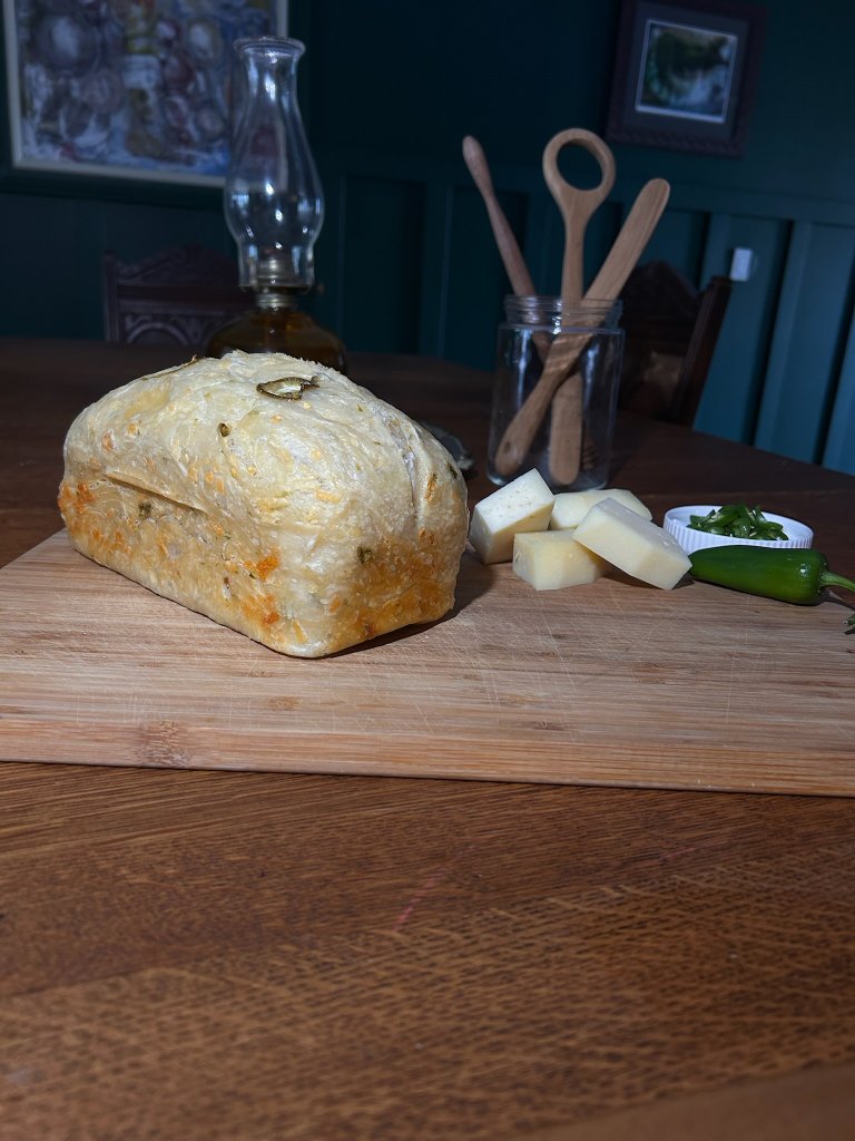 Cheddar Jalapeño Bread