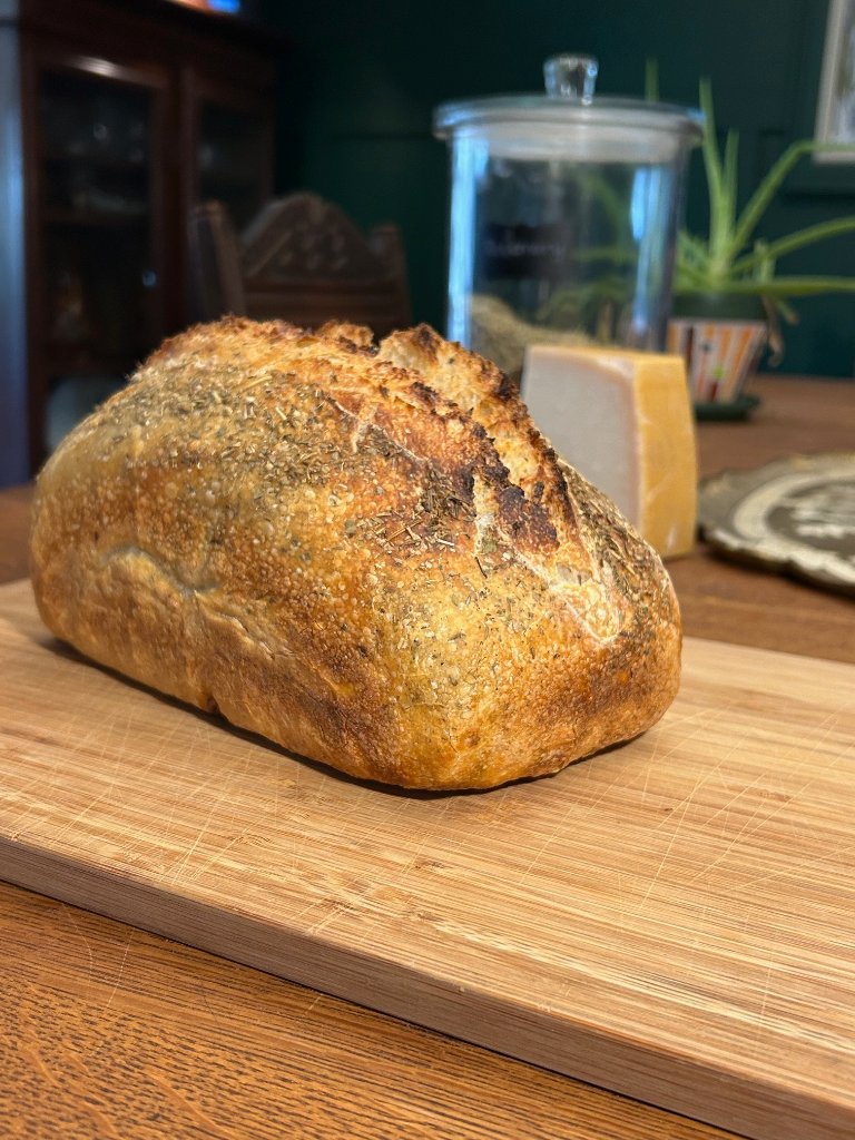 Rosemary Parmesan Bread