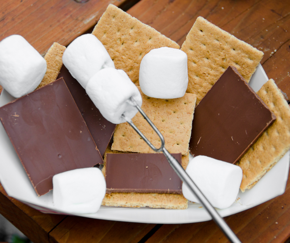 S'mores Snack Station Set-up