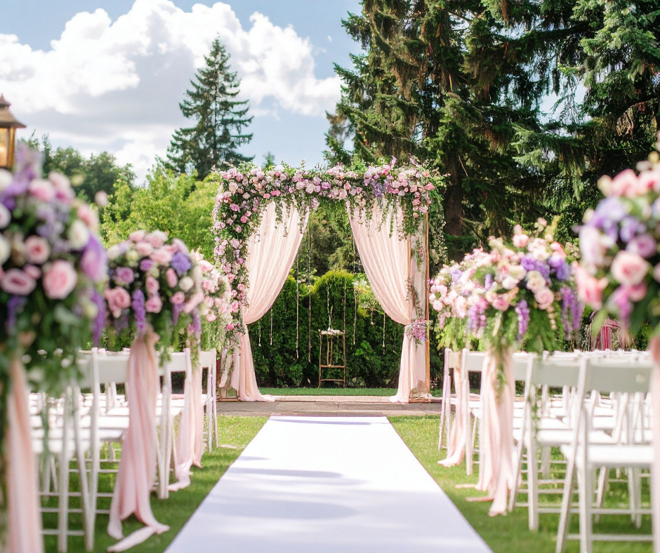 Elegant event setting