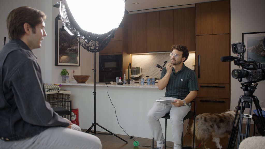 Behind the scenes production