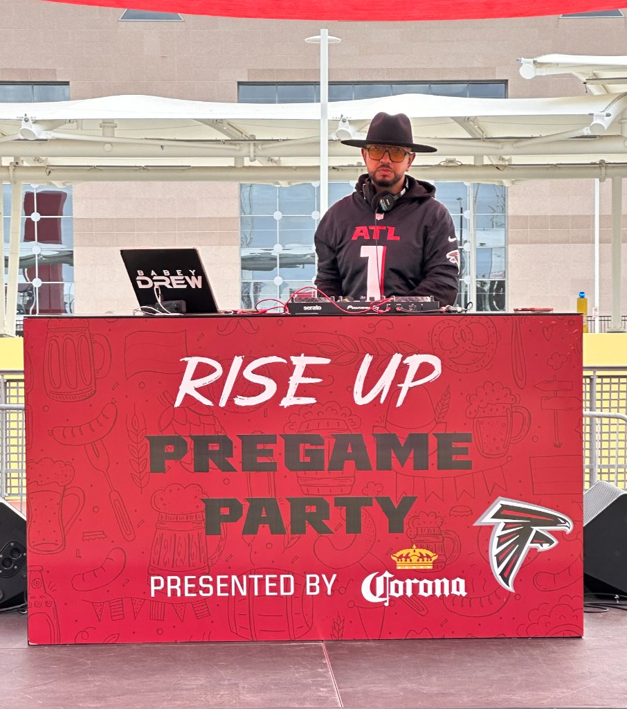 DJ BabeyDrew - Atlanta Falcons Rise Up Pre-Game Party