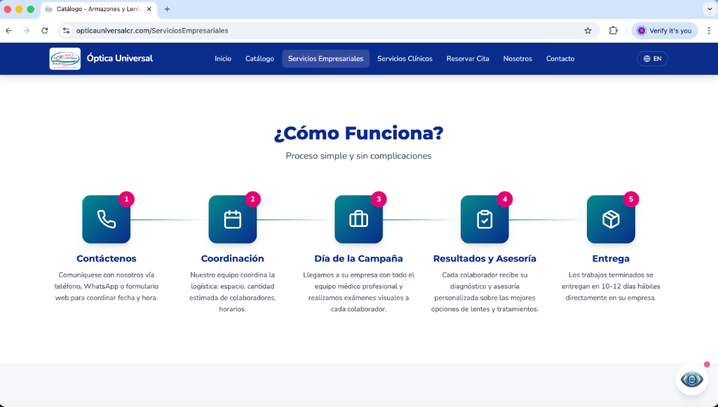 Corporate Services Portal