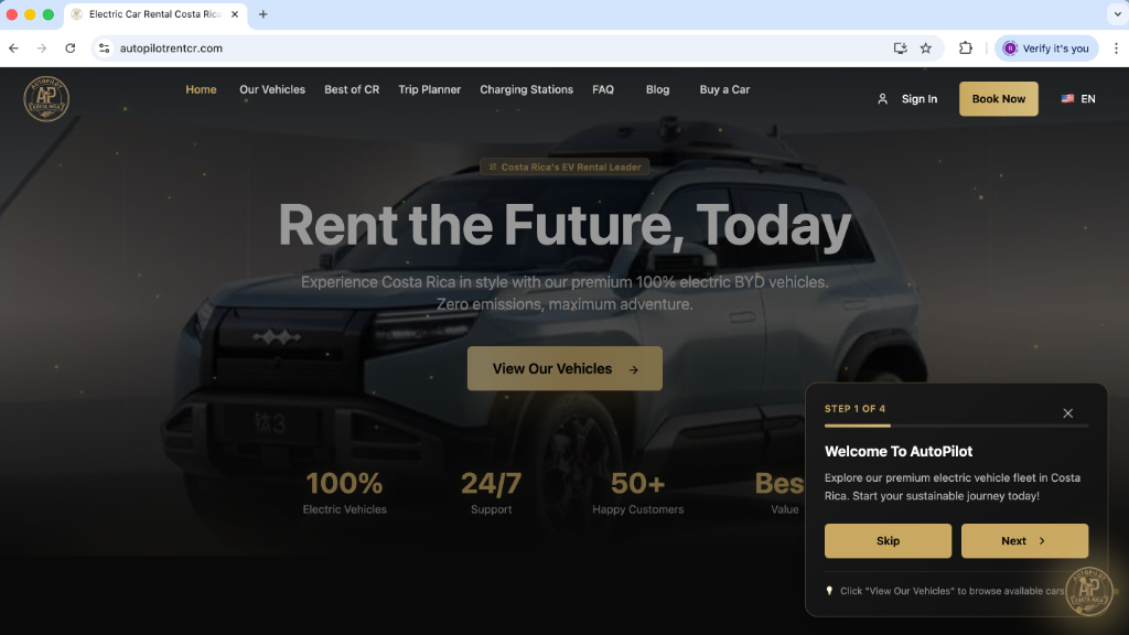 Homepage - Hero Section
