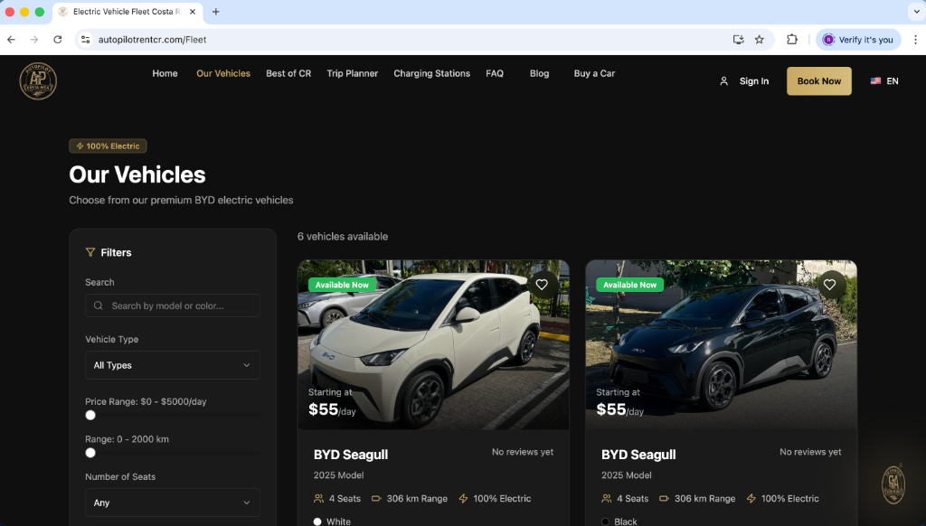 Vehicle Fleet Catalog