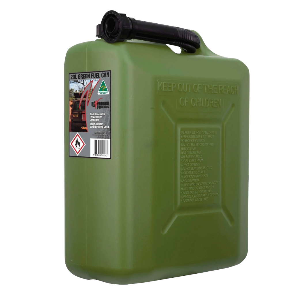 AdVenture Products 20L Green Fuel Can And Pourer