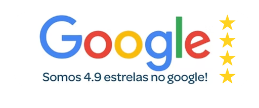Avaliação Google - 4.9 estrelas