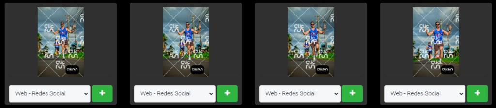 Visualização e Seleção das Fotos