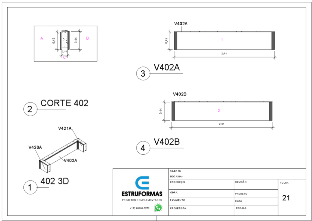 Projeto Executivo VIGA