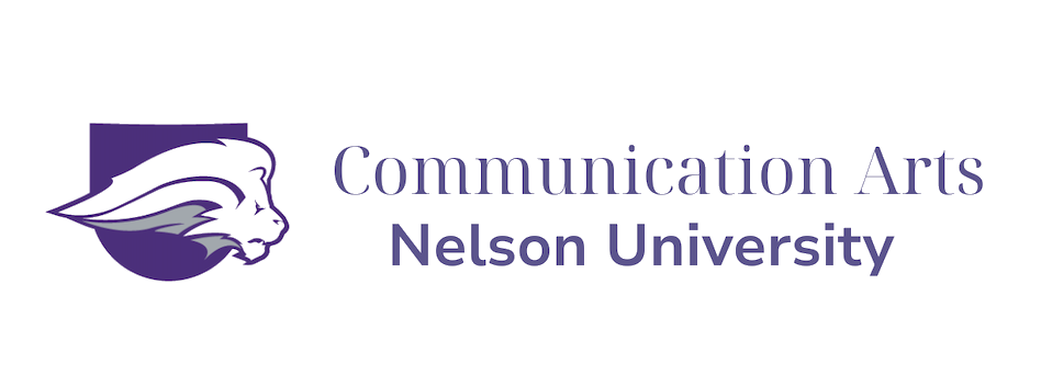 Nelson University Communication Arts Logo