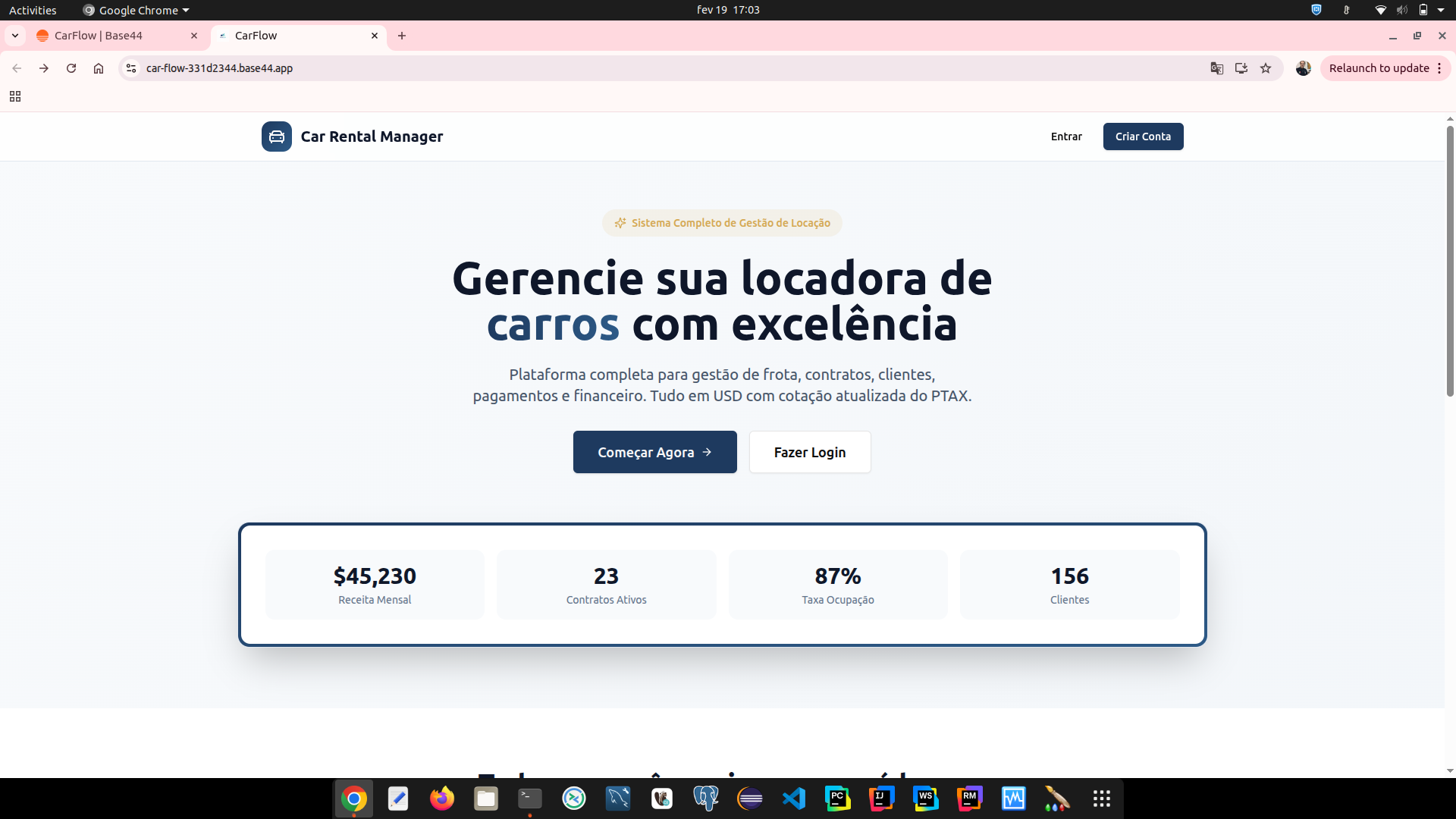 CarFlow template template preview