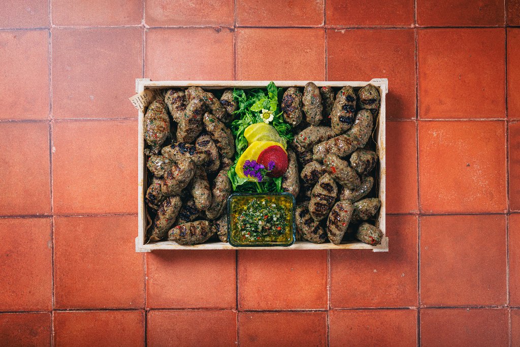 Mini Beef Kebabs Platter