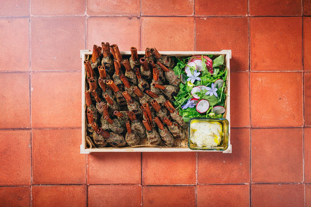 Mini Cinnamon Kebabs Platter