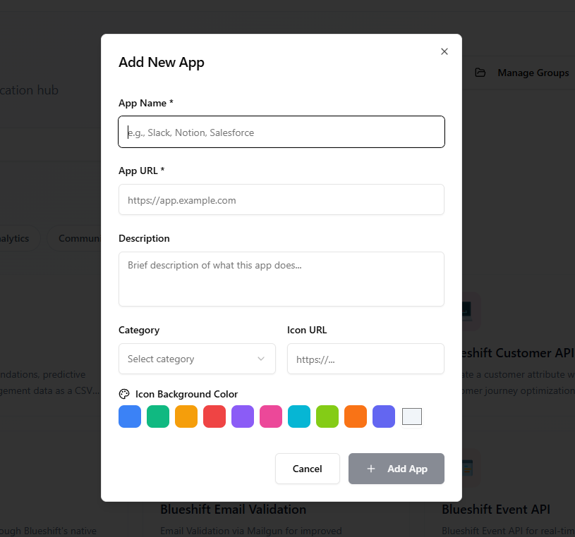 WorkForce Connect template preview